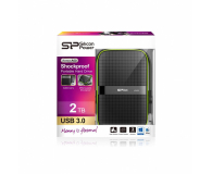 Silicon Power Armor A60 2TB USB 3.2 Gen. 1 Czarno-Zielony - 252676 - zdjęcie 3